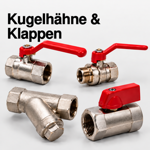 Kugelhähne und Absperrarmaturen